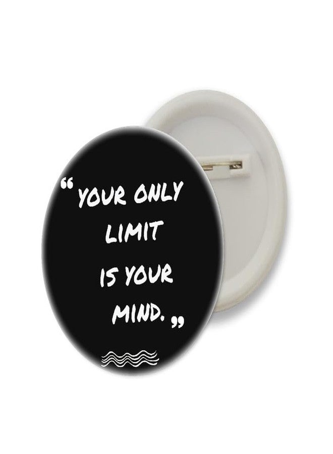 D2C Kids' Badges with Motivational Quotes - Pack of 5, Multicolor | Inspirational Quotes (Variation 4) - Image 2